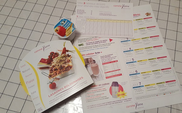Comme j'aime, repas minceur livrés à domicile Comme j'aime, repas minceur livrés à domicile